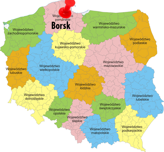 Borsk, Kaszuby, pomorskie